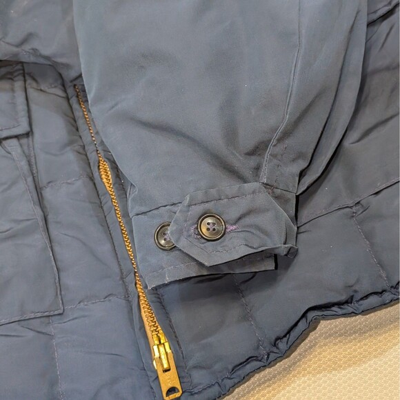 Vintage Eddie Bauer Down Blizzard Proof Jacket Coat Parka Men's Fur Collar XL - Picture 8 of 12